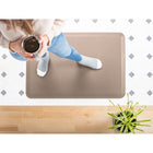 WeatherTech - Tapis anti-fatigue ComfortMat - Fibre de carbone - Tan-Tan