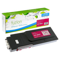 fuzion - Dell (331-8431) Cartouche De Toner Compatible - Rendement Haut - Magenta-Couleur d'encre: Magenta