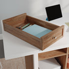 Sauder 60"W La Collection Craft Pro Series Table pour travaux - Finition Sindoori Mango-  Fini sur toutes les faces pour un placement polyvalent n'importe où dans votre maison