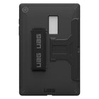 UAG - Étui Robuste Scout avec Kickstand Noir pour Samsung Galaxy Tab A9+-Coins résistants aux chocs