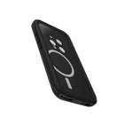 OtterBox - Étui Fre MagSafe Waterproof Noir pour iPhone 15 Pro-La conception protectrice de 2 pièces maintient le téléphone en place en place avec un cadre ajusté à la pression.
