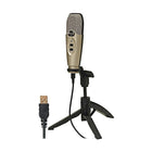 CAD Audio - Microphone USB de studio d’enregistrement U37-Le motif polaire cardioïde minimise bien le bruit de fond et les réactions acoustiques