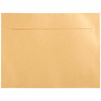 JAM Paper - Enveloppes métallisées pour livret - 9" x 12" - Stardream Gold - paquet de 100-Couleur: Or