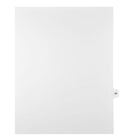 Mark Maker – Onglets séparateurs juridiques blancs, 1/15 onglets, format lettre, sans trous, numéro 86, 25/paquet-Onglets séparateurs blancs, 1/15 onglets