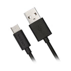 Veho - Câble de charge et de synchronisation Pebble USB-A vers USB-C de 1 m/3.3 pi - Noir-Compatible avec appareils tels que Nintendo Switch, GPS, cigarette électronique, trackers de fitness, et d'autres appareils USB-C