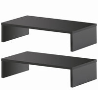 Fitueyes - Support double pour écran - Support pour écran d'ordinateur 16.7 po - Noir - 2 packs-Relever le moniteur à une hauteur confortable