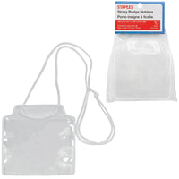 Staples Trousse d'insignes de genre ficelle, paq./10-Parfait pour les réunions, conférences et autres assemblées