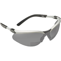 3M - Lunettes De Sécurité Bx Avec Verres De Lecture, Antibuée, Grise/Fumée, Dioptrie 1,5, paquet de 4-Dioptrie 1,5