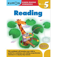 Éditions Kumon - Cahiers d'exercices pédagogiques pour enfants, Reading, 5e année-L'éducation des enfants