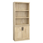 Sauder - 433959 La Collection Aspen Post Bibliothèque - Finition Prime Oak-Trois tablettes réglables. 