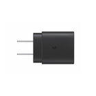 Chargeur mural USB-C à recharge ultra rapide 25 W EP-TA800XWEGUS de Samsung - Noir-Couleur : Noir