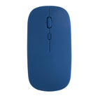 Basic Tech Souris slim sans fil 2.4GHZ - Bleu-Sans fil 2,4 GHz