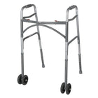 Drive Medical - Roues pour déambulateur bariatrique robuste de 5 pouces, sans extensions de pieds-Permet 8 réglages différents de la hauteur