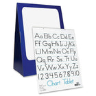Flipside Deluxe Flip Chart Stand, effaçable à sec et ensemble de tablettes-Le support garde les cartes visibles et en bon état