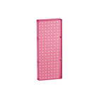 Azar Displays – Panneau mural à un côté avec panneau perforé 20 x 8 po, rose translucide, 2/paquet (770820-PNK)-Pour surfaces planes