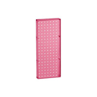 Azar Displays – Panneau mural à un côté avec panneau perforé 20 x 8 po, rose translucide, 2/paquet (770820-PNK)-Pour surfaces planes