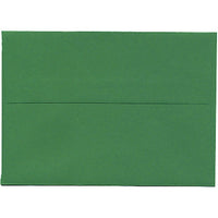 Jam Enveloppes de papier recyclé Brite Hue de style livret, fermeture gommée, 3 5/8 x 5 1/8 po, vert-Vert