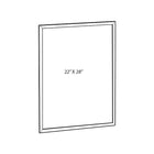 Azar Displays – Structure encliquetable pour unité autonome (300271-SLV)-Dimensions : 28 haut. x 22 larg. (po)