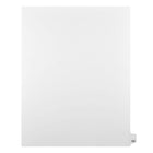 Mark Maker – Onglets séparateurs juridiques blancs, 1/25 onglets, format lettre, sans trous, numéro 150, 25/paquet-Onglets séparateurs blancs, 1/25 onglets