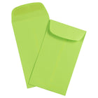 JAM Paper - Enveloppes à monnaie no 5,5, 3 1/8 x 5 1/2 po, vert lime Brite Hue, 1000/paquet-1000 enveloppes par paquet