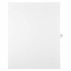 Mark Maker – Onglets séparateurs juridiques blancs, 1/15 onglets, format lettre, sans trous, numéro 173, 25/paquet-Onglets séparateurs blancs, 1/15 onglets