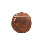Tolredo Helios Leather Travel Barrel Bag - Brown-Cuir pleine fleur le plus fin, un compagnon solide et robuste lors de votre prochain voyage