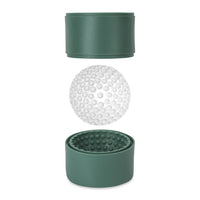 Kikkerland - Moules à boules de glace pour balles de golf - Paquet de 2-Réalisez facilement 2 grosses boules de glace (5cm de diamètre)