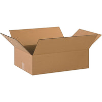 Staples - Boîtes d'expédition - 20 po L x 14 po l x 6 po H - Brun kraft - Paquet de 25-Brun/ Kraft