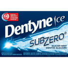 Dentyne – Gomme à mâcher Ice Subzero glaciaire, 12 morceaux-Goût audacieux et glacé