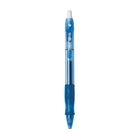 BIC - Stylos Gelocity à encre gel rétractables – 0,7 mm – bleus – paquet de 4-Encre gel éclatante et qui coule bien pour l'écriture sans effort
