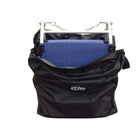 Drive Medical - Fauteuil de transport pliant super léger avec sac de transport-Accoudoirs rembourrés qui basculent vers l’arrière et repose-pieds rabattables