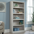Sauder - La Collection Sauder Select Bibliothèque - Finition Glacier Oak-Assemblage rapide et facile grâce aux moulures glissées brevetées.