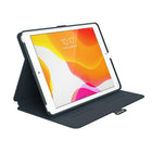 Apple - Etui StyleFolio pour iPad (8e/7e generation) de 10,2 po - gris orageux/gris anthracite-Y compris les chutes et les températures extrêmes, les produits chimiques, les interférences avec les antennes, les fissures et les abrasions, la flexion des appareils, etc.