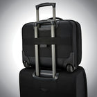Samsonite - Pro Bureau Mobile 17" - Noir-Pochette à doublure soyeuse dans le panneau frontal, pour items personnels