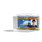 Durable - Porte-badge - 3,35 po x 2,13 po - acrylique - transparent - paquet de 25-11,13 po l x 3,19 po H x 8,25 po D