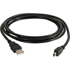 C2G – USB 2.0 A vers câble Mini-b, 2 m/6,5 pi-Connectez votre appareil photo ou un appareil mini-USB à 5 broches sur un port USB de votre concentrateur USB, PC ou Mac(R) Compatible avec de nombreux modèles d’appareil photo des grandes marques.