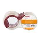 Staples - ruban d'emballage incolore, 48 mm x 50 m, 2 roul. avec dévidoir-1