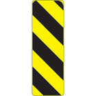 Accuform Signs - Panneau De Circulation - Danger, 6po x 24po, Aluminium, Pictogramme-Type d'affichage Boulonné