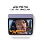Apple – iPad mini, écran Liquid Retina 8,3 po, Wi-Fi, puce A15 Bionic, 64 Go, iPadOS 15, gris cosmique-Pile au lithium-polymère rechargeable intégrée 19,3 WHr, jusqu'à 10 heures de navigation sur le Web