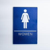 FUTECH SYMBOLE FEMELLE MALE AVEC HANDICAP ON MEN SIGN.-Taille:

5,75 "L x 8,75" L
