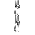 Campbell – Chaîne de 100 pi (30,4 m), charge maximale de 155 lb (0,0775 tonne) (750124)-Charge d’utilisation maximale : 155 lb (0,0775 tonne)