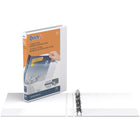 Reliure à anneaux View QuickFitMD 5/8 po AD-blanc, Paquet de 6-Anneau en D, 3 anneaux, non verrouillable