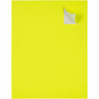 JAM Paper - Étiquettes pour produits et contenants carrées - 2 po x 2 po - jaune fluo - Paquet de 120-Étiquettes carrées jaune fluo, Faites ressortir votre courrier avec des étiquettes d'adresse d'expédition colorées