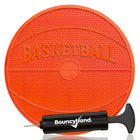 Bouncyband Coussin Sensoriel de Siège Wiggle, Ballon de Basket Orange-Pompe incluse