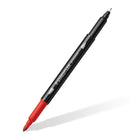 Staedtler – Marqueurs permanents à double pointe – 18 couleurs – 18 pièces-Choix de 18 couleurs saisissantes