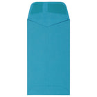 JAM Paper Enveloppes à monnaie no 6, 3 3/8 x 6 po, papier recyclé Brite Hue bleu, 100/paquet-Enveloppes bleues