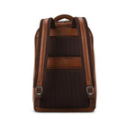 Samsonite Classic Leather Sac à Dos 15.6", Cognac-18" x 12" x 6"