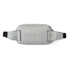 Nicci - Sac banane avec sangle web - Gris clair-Compartiment avant zippé