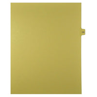 Mark Maker – Onglets séparateurs juridiques beiges, 1/15 onglets, format lettre, sans trous, numéro 170, 25/paquet-Onglets séparateurs beiges, 1/15 onglets