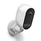 Caméra de sécurité Swann sans fil 1080p avec panneau de charge solaire et support extérieur - Blanc-Accueillez les invités ou avertissez les intrus en parlant et en écoutant avec l'audio bidirectionnel